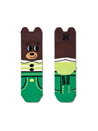 HAPPY SOCKS | Calcetines para niños BEAR marrón