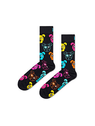 HAPPY SOCKS | Calcetines para hombre DOG negro