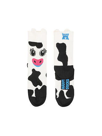 HAPPY SOCKS | Calcetines infantiles VACA negros