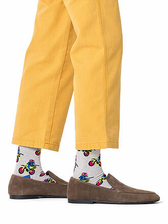 HAPPY SOCKS | Calcetines de hombre MOTOR BIKE 41-46 gris