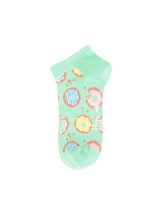 HAPPY SOCKS | Calcetines de mujer 36-40 DONUT verde claro