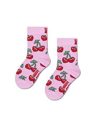 HAPPY SOCKS | Calcetines para niños CHERRY HEART rosa