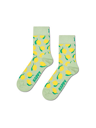 HAPPY SOCKS | Calcetines de mujer LEMON 36-40 verde claro