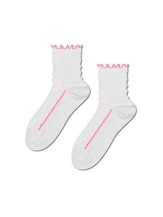 HAPPY SOCKS | Calcetines de mujer STRUCTURE SLINKY 36-40 rosa