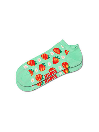 HAPPY SOCKS | Calcetines deportivos STRAWBERRY para mujer, talla 36-40
