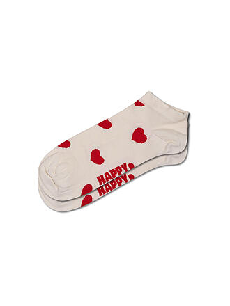 HAPPY SOCKS | Calcetines deportivos para mujer HEART 36-40 white