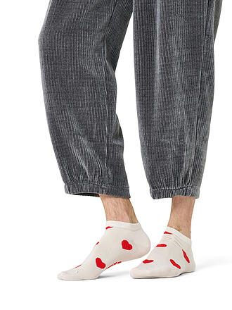 HAPPY SOCKS | Calcetines deportivos para mujer HEART 36-40 white