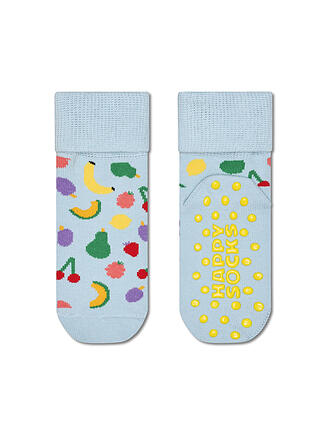 HAPPY SOCKS | Calcetines ABS para bebé FRUITS ANTIDESLIZANTES azul claro
