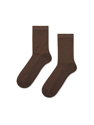 HAPPY SOCKS | Calcetines de mujer SOFT LUREX 36-40 brown
