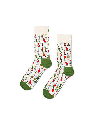 HAPPY SOCKS | Calcetines para hombre FISHING GEAR 41-46 white