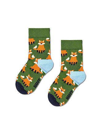 HAPPY SOCKS | Calcetines infantiles FOX green
