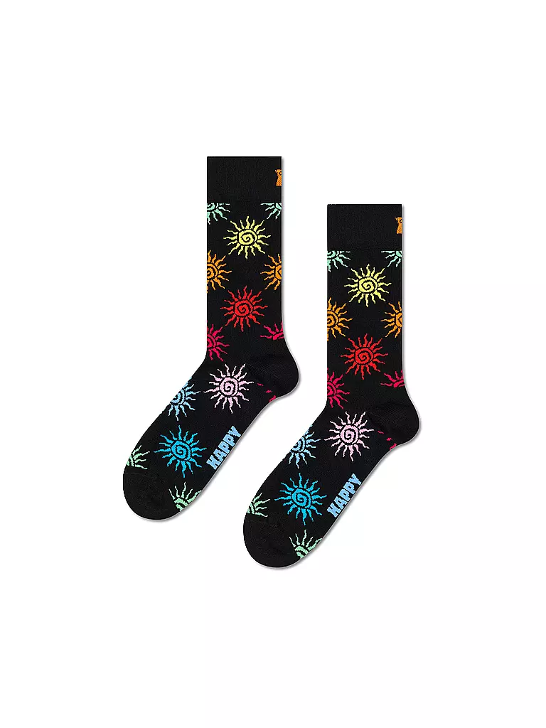 HAPPY SOCKS | Caja de regalo de calcetines para hombre SUMMER SWIRL, paquete de 2, 41-46, verde | 