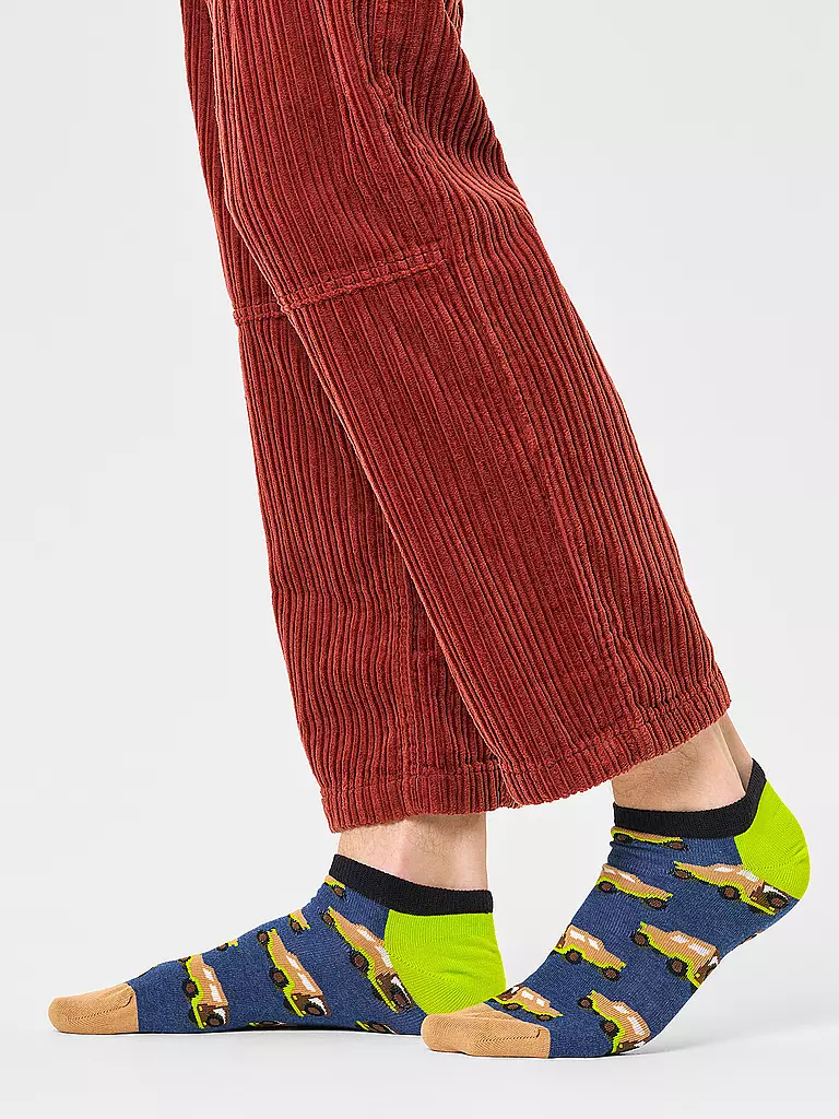 HAPPY SOCKS | Calcetines bajos para hombre 41-46 SUV navy | Azul oscuro