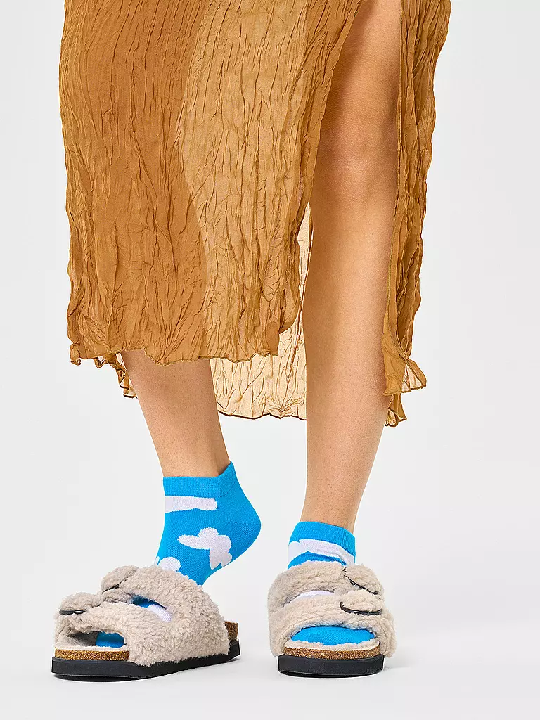 HAPPY SOCKS | Calcetines de deporte CLOUDY 36-40 azul claro para mujer | Azul claro