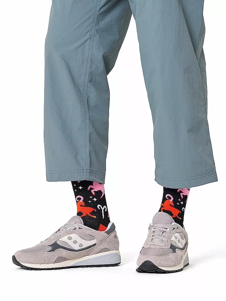 HAPPY SOCKS | Calcetines de hombre ARIES 41-46 gris | Negro