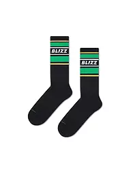 HAPPY SOCKS | Calcetines de hombre BLIZZ SNEAKER 41-46 negro | Negro