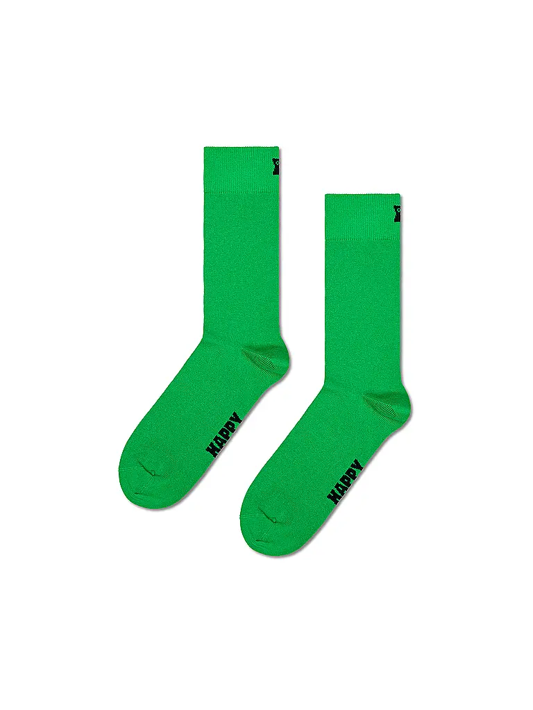 HAPPY SOCKS | Calcetines de hombre paquete de 5 SOLID 41-46 blanco | Blanco