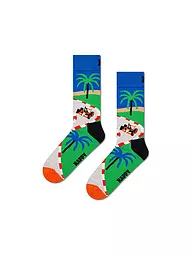 HAPPY SOCKS | Calcetines de hombre RACING 41-46 verde | Verde