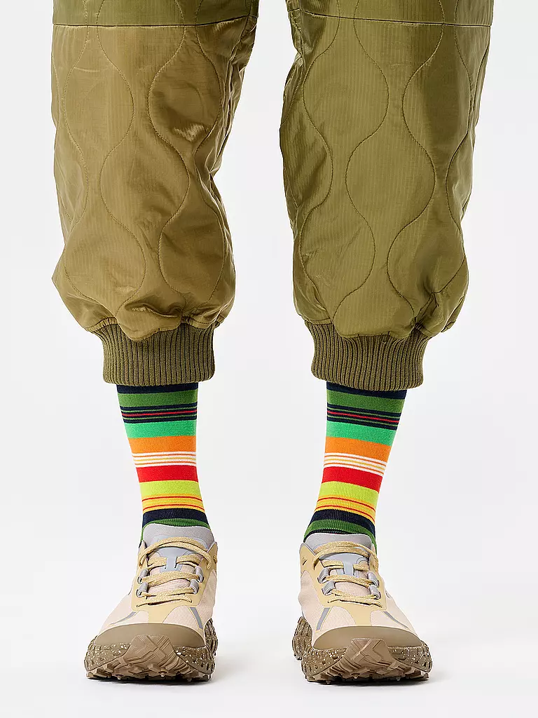 HAPPY SOCKS | Calcetines de hombre STRIPE 41-46 azul marino | Multicolor