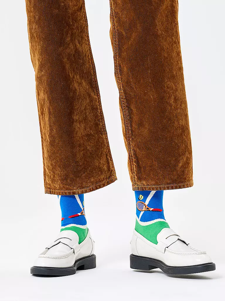 HAPPY SOCKS | Calcetines de hombre TENNIS 41-46 verde | Verde