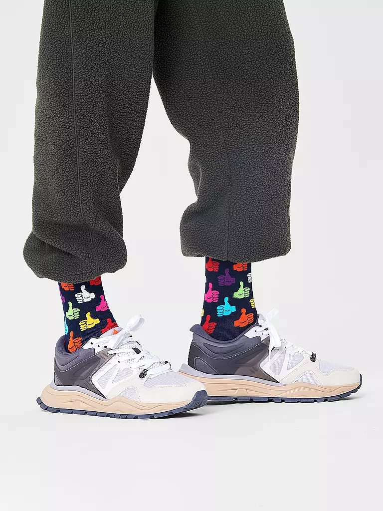 HAPPY SOCKS | Calcetines de hombre THUMBS UP navy | Azul