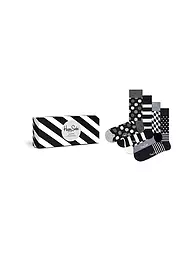 HAPPY SOCKS | Calcetines de mujer, paquete de 4. CLASSIC BLACK & WHITE negro | Negro