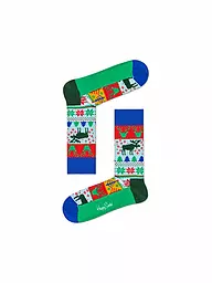 HAPPY SOCKS | Calcetines de mujer "Holiday" 36-40 verde | Verde