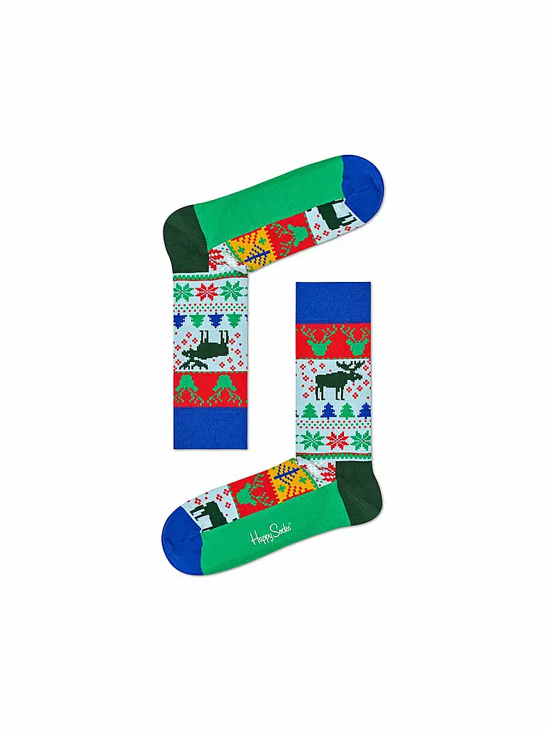 HAPPY SOCKS | Calcetines de mujer "Holiday" 36-40 verde | Verde
