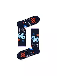HAPPY SOCKS | Calcetines de mujer 36-40 ARIES naranja | Negro
