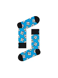 HAPPY SOCKS | Calcetines de mujer 36-40 DOGGO turquesa | Turquesa