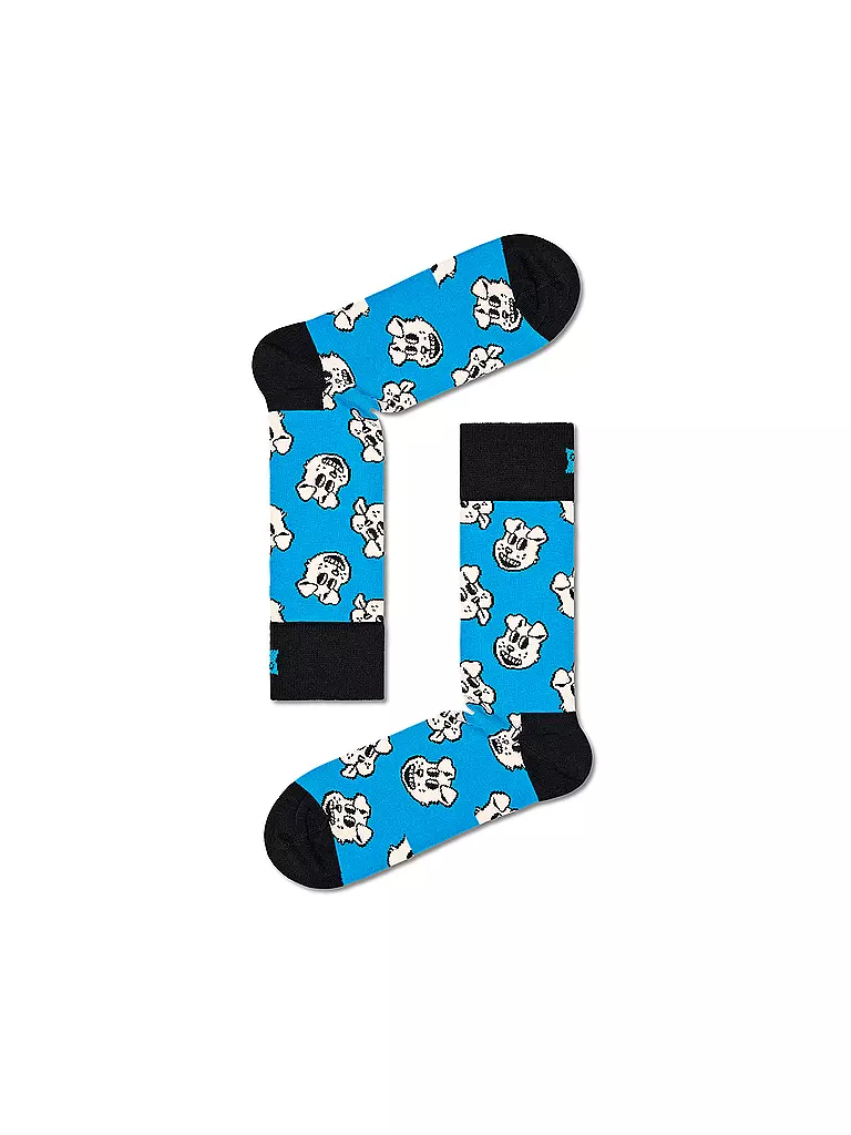 HAPPY SOCKS | Calcetines de mujer 36-40 DOGGO turquesa | Turquesa