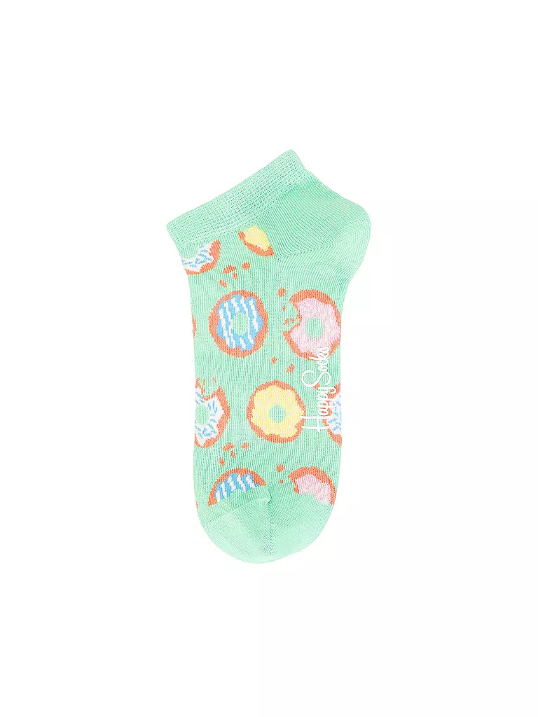 HAPPY SOCKS | Calcetines de mujer 36-40 DONUT verde claro | Verde
