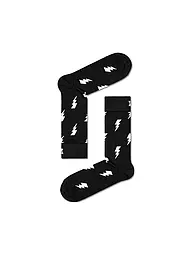 HAPPY SOCKS | Calcetines de mujer 36-40 FLASH negro | Negro