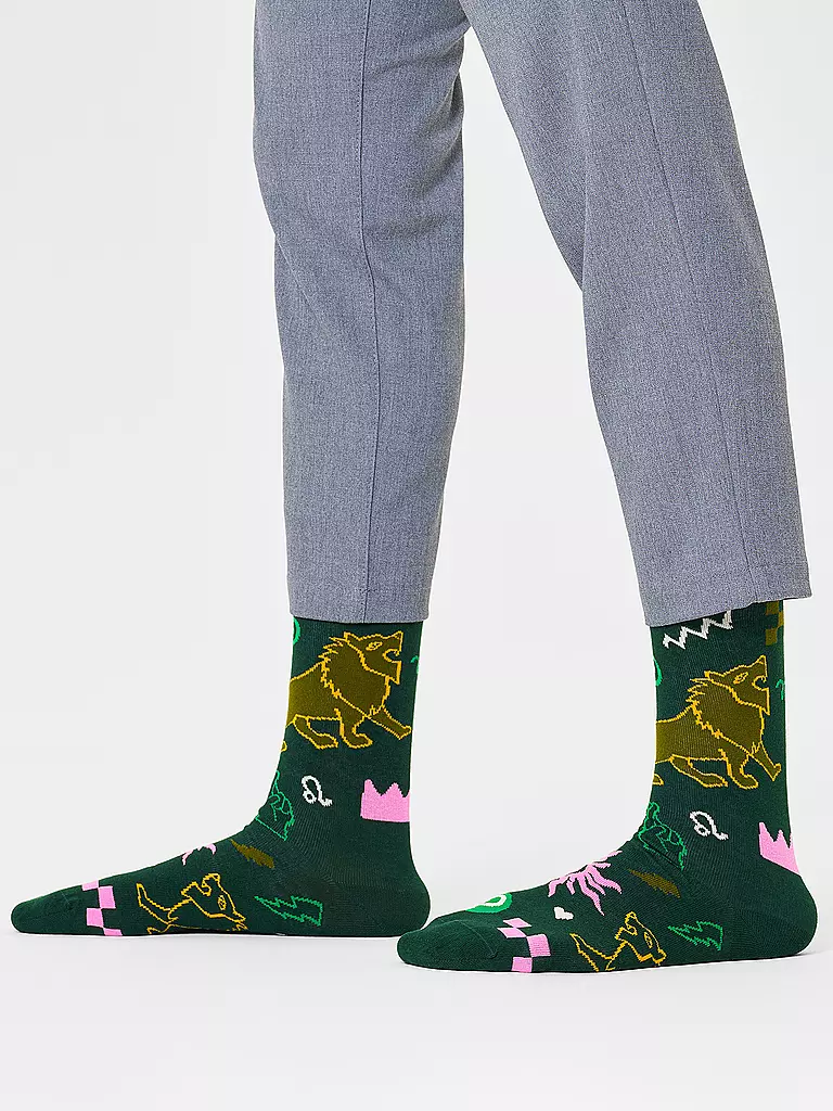 HAPPY SOCKS | Calcetines de mujer 36-40 LÖWE naranja | 