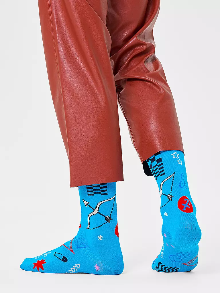 HAPPY SOCKS | Calcetines de mujer 36-40 SCHÜTZE light purple | 