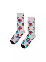 HAPPY SOCKS | Calcetines de mujer BAD PIG 36-40 gris | Gris claro