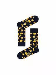 HAPPY SOCKS | Calcetines de mujer BANANA 36-40 azul oscuro / marino | Azul oscuro