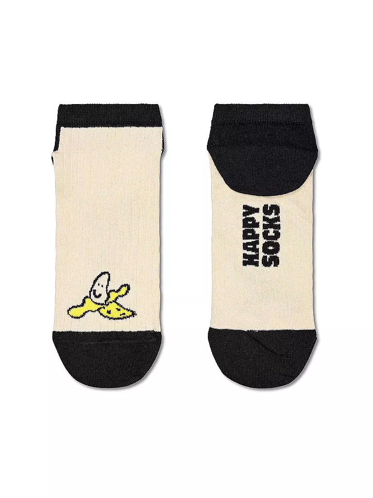 HAPPY SOCKS | Calcetines de mujer BANANA 36-40 white | Beige