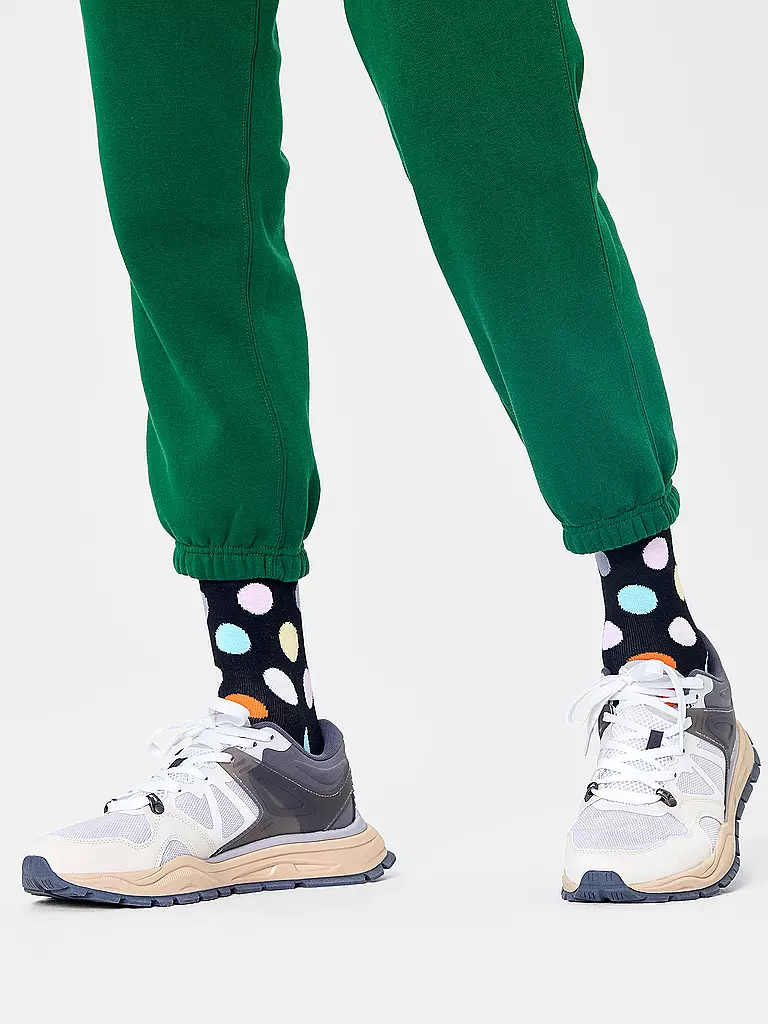 HAPPY SOCKS | Calcetines de mujer BIG DOT 36-40 negro | Negro