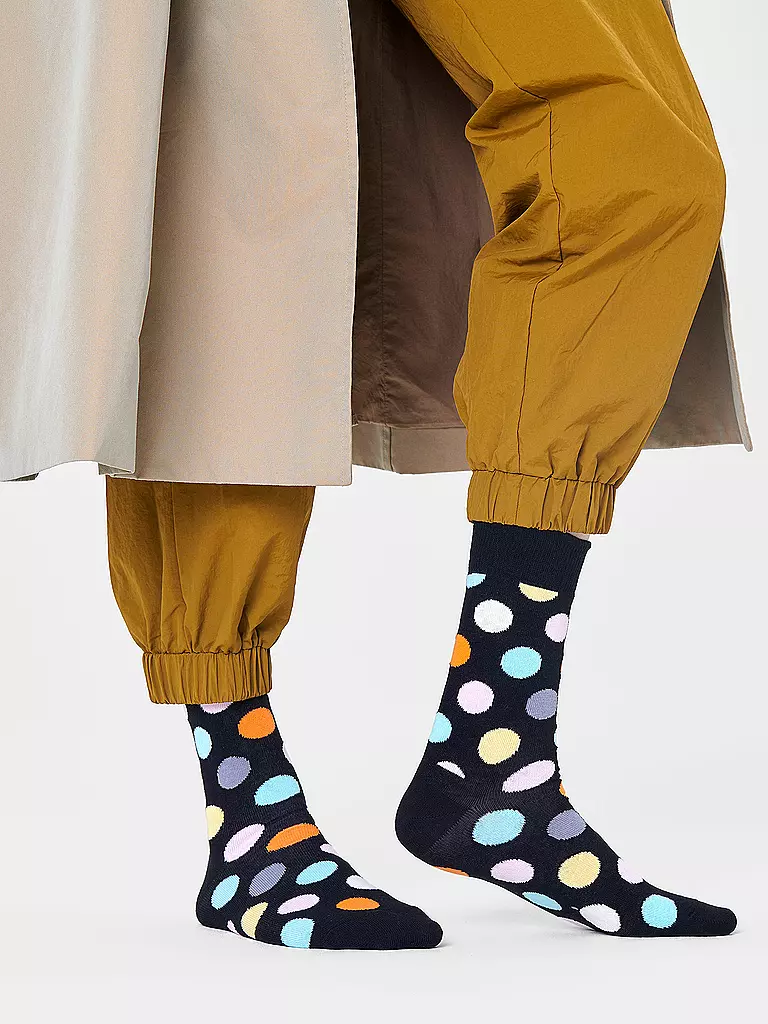 HAPPY SOCKS | Calcetines de mujer BIG DOT 36-40 negro | 