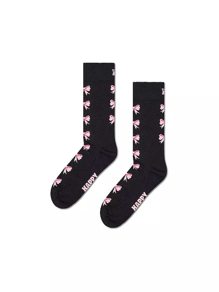 HAPPY SOCKS | Calcetines de mujer BOW 36-40 negro | Negro