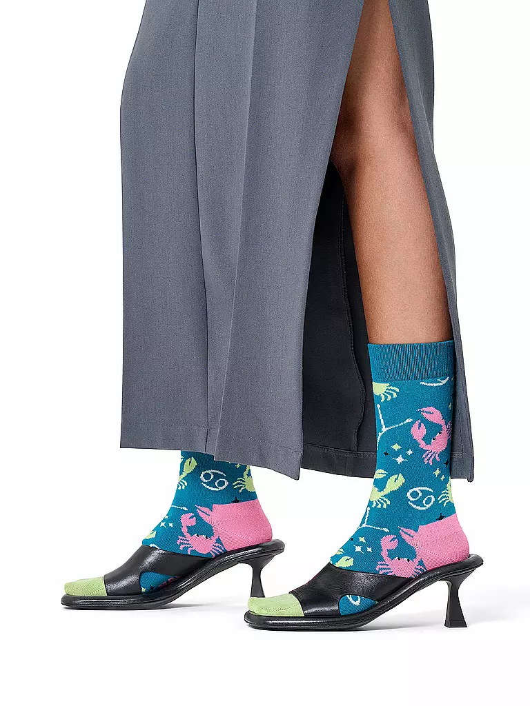 HAPPY SOCKS | Calcetines de mujer CÁNCER 36-40 azul marino | Azul