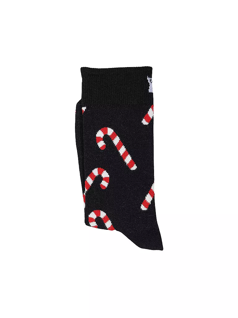 HAPPY SOCKS | Calcetines de mujer CANDY CANE 36-40 azul marino | Azul oscuro