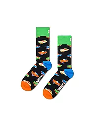 HAPPY SOCKS | Calcetines de mujer CAR 36-40 negro multi | Negro