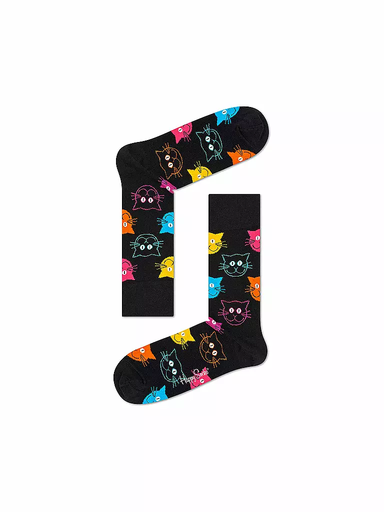 HAPPY SOCKS | Calcetines de mujer CAT 36-40 negro | Negro