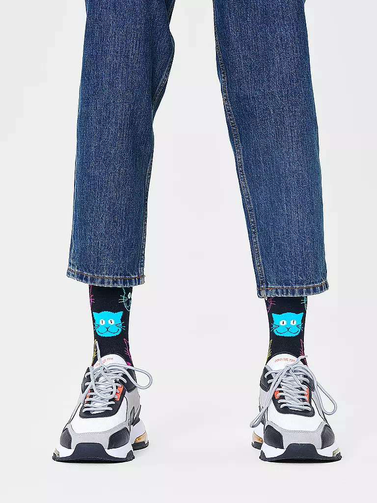 HAPPY SOCKS | Calcetines de mujer CAT 36-40 negro | Negro