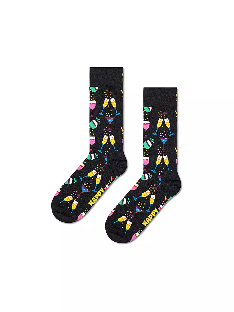 HAPPY SOCKS | Calcetines de mujer CELEBRATION GIFT SET Paquete de 3 36-40 Negro | Negro