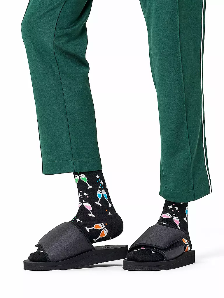 HAPPY SOCKS | Calcetines de mujer CHEERS 36-40 negro | Negro
