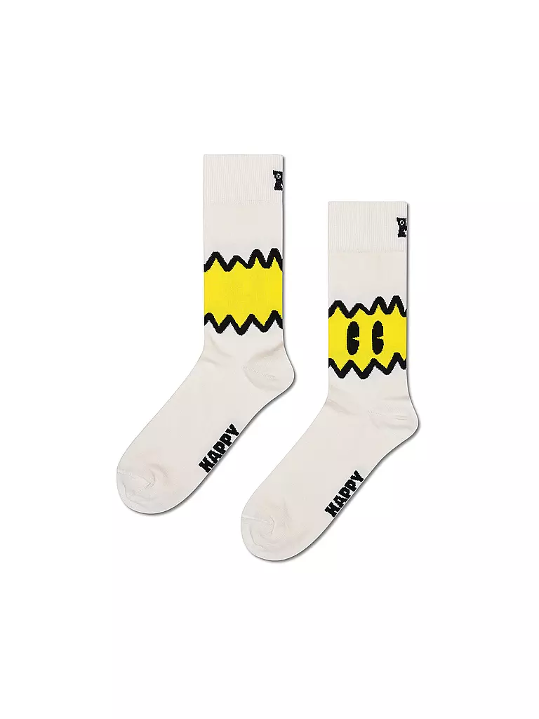 HAPPY SOCKS | Calcetines de mujer CHICKEN 36-40 blanco | Crema