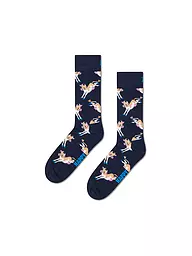HAPPY SOCKS | Calcetines de mujer COW 36-40 azul marino | Azul oscuro